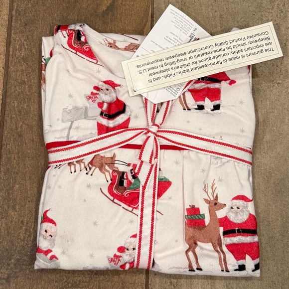 Heritage Santa Flannel Nightgown - PBK - Picture 4 of 6